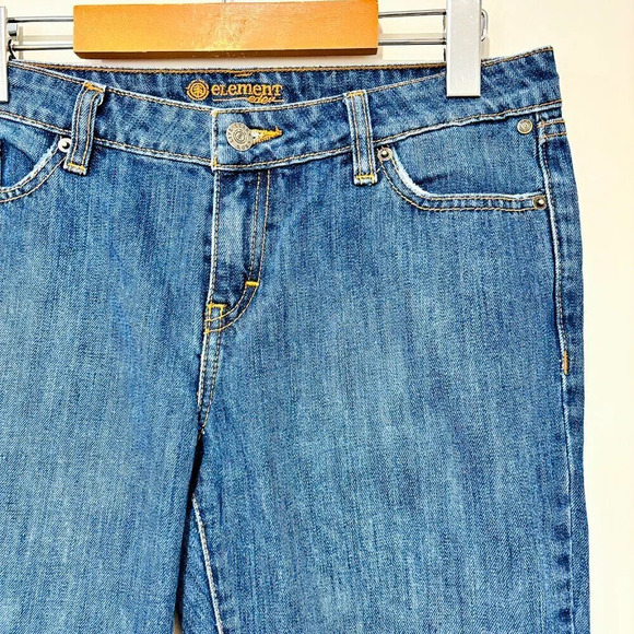 ELEMENT Straight-leg blue jeans - Picture 7 of 10